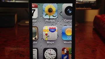 iOS 6 Maps Icon On iO5 Maps