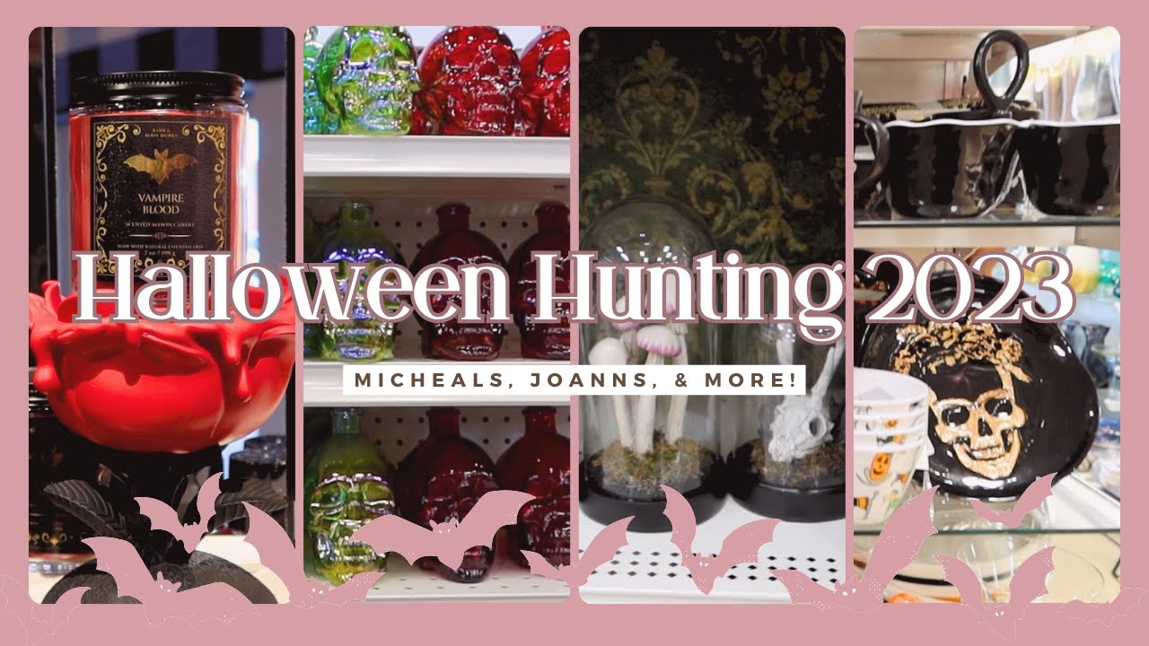 Halloween Hunting 2023 Store Walkthrough | At Home, Micheals, JoAnns, Home Goods, Bath & Body Works