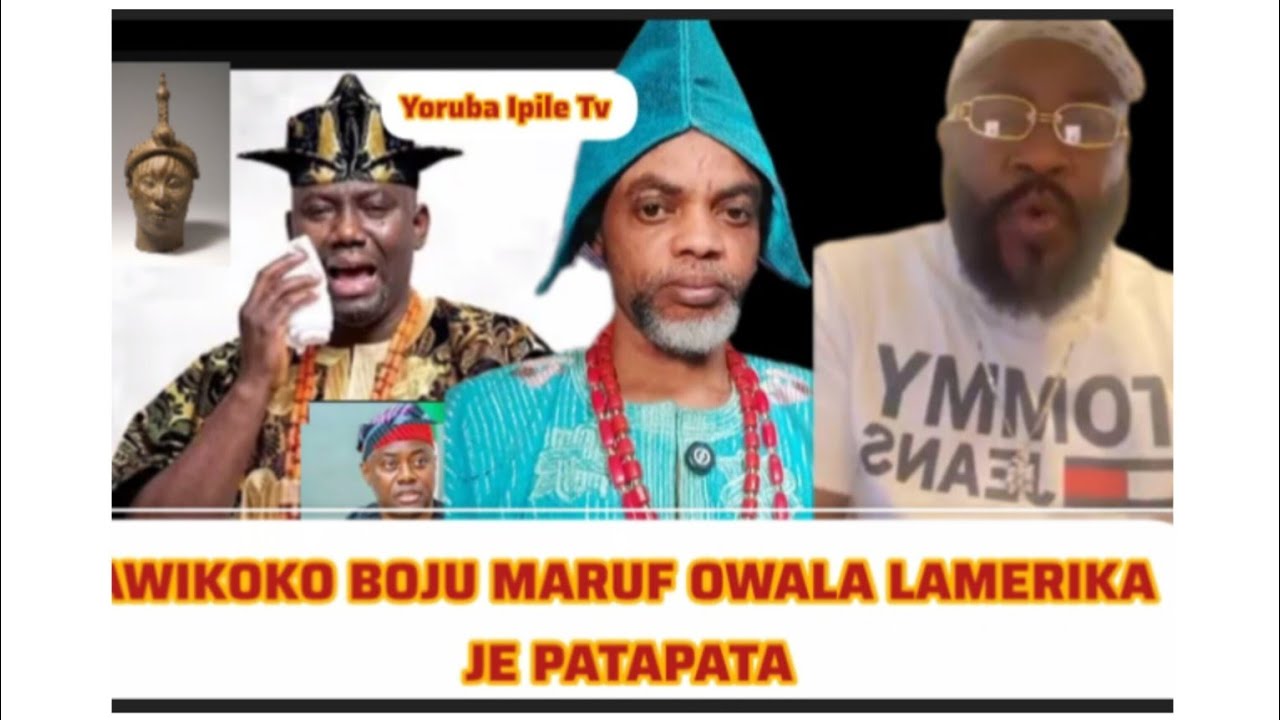 AWIKOKO BOJU MARUF OWALA LAMERIKA JE PATAPATA #trendingnews #duet #yorubanation #stitchtricks 