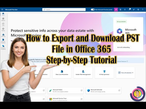 How to Export and Download PST File in Office 365 | Step-by-Step Tutorial