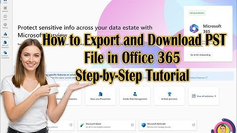 How to Export and Download PST File in Office 365 | Step-by-Step Tutorial