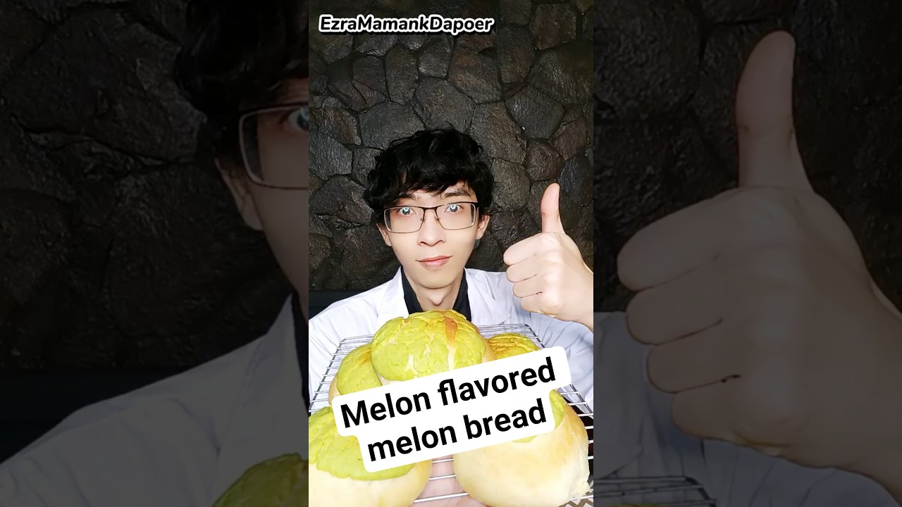 Melon Pan rasa melon ala mamank dapoer Roti Melon Ala Ezra Mamank Dapoer, 🍈🤤 #Shorts