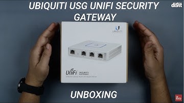 Ubiquiti USG Unifi Security Gateway Router Unboxing