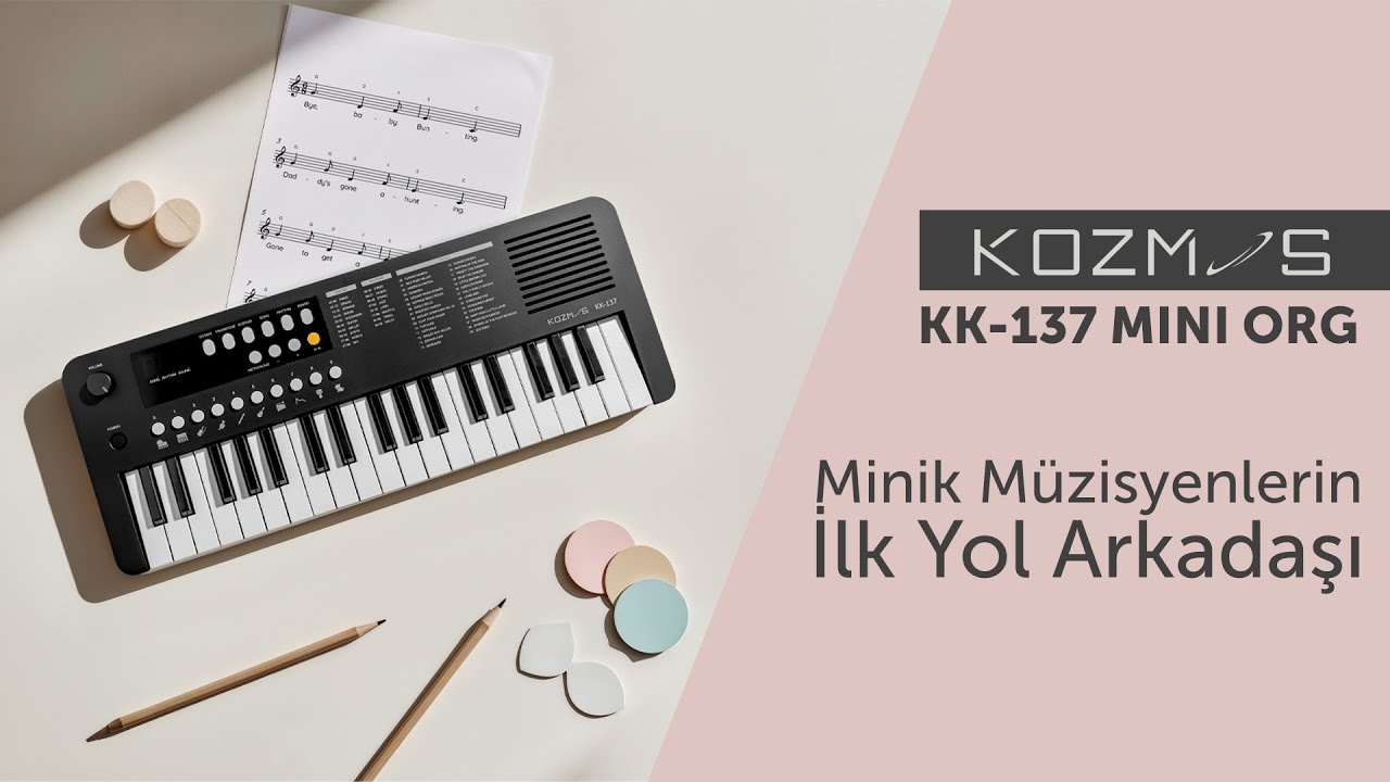 KOZMOS | Müziğe İlk Adım | KK-137 37 Tuşlu Mini Org