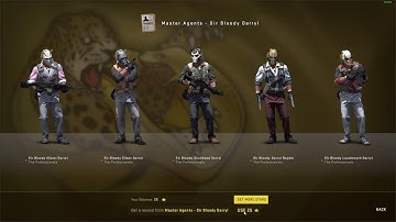 CSGO: opening of Sir Bloody Daryyl box