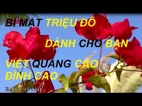 Video: Cách Người Viết Quảng Cáo Có Thể Làm được Nhiều Việc Hơn