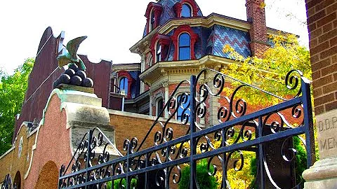 B.J. PALMER MANSION TOUR: CHIROPRACTIC HISTORY, Da...