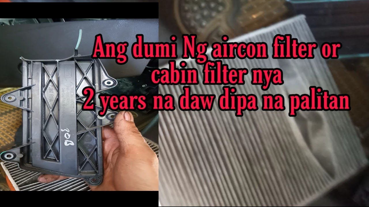 Replace aircon filter or cabin filter in ford ecosport YouTube