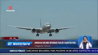 American Airlines to resume flights to Venezuela - The Midday News broadcast 05/03/26