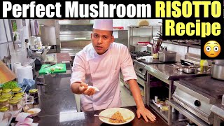 How to cook Best Mushroom Risotto?? | perfect Recipe for Italian risotto rice | desivloger