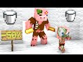 Monster school  oh no baby zombie pigman  minecraft animation