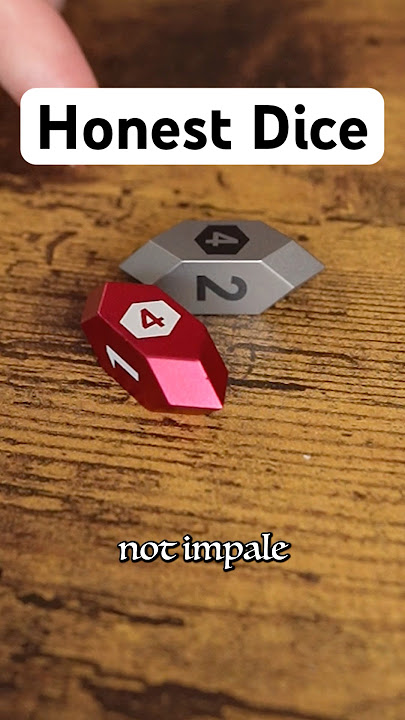New Dice Layout just dropped 🤯 #dnd #dice #review #kickstarter