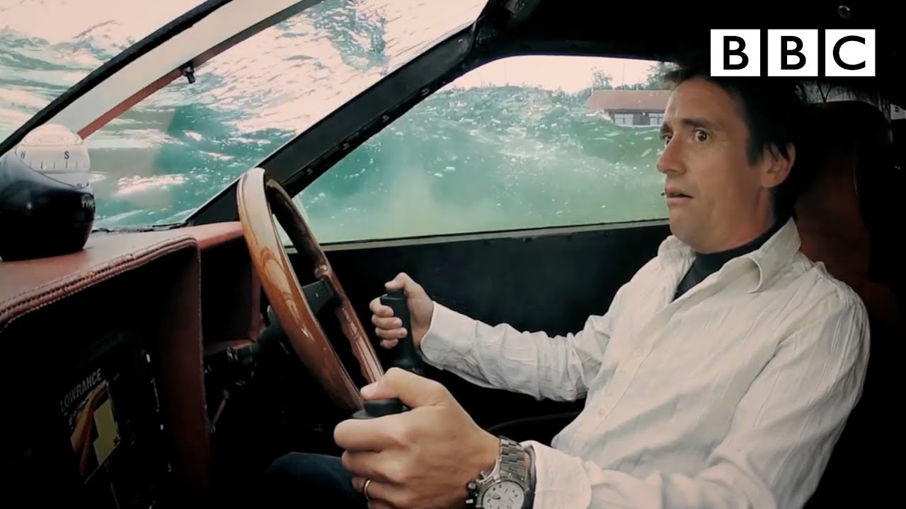 James Bond style Lotus drives underwater | Top Gear - BBC