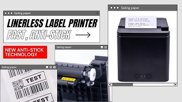Explore the future of linerless label printing: efficient, precise, and environmentally friendly!