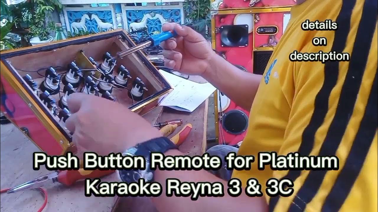 Remote for Platinum Reyna 3 & 3C, using pcb RA04906 - YouTube