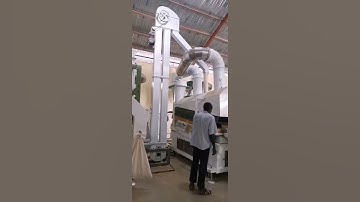 Sesame seed cleaning machine and destoner