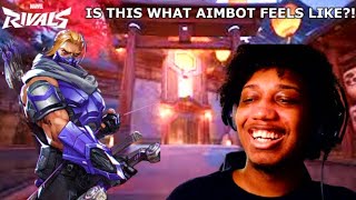 I MIGHT ACTUALLY HAVE AIMBOT WITH HAWKEYE! | Marvel Rivals Rank