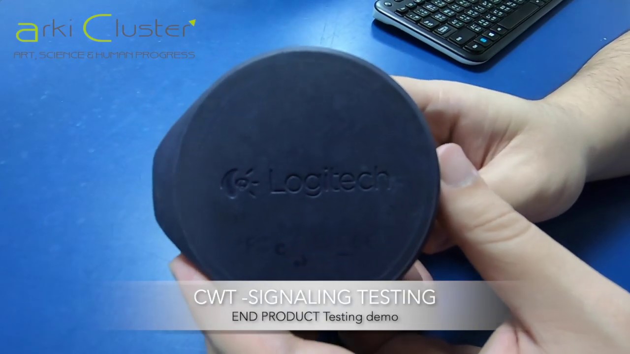Arki Cluster CWT Bluetooth Speaker signaling RF testing demo - YouTube
