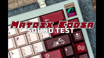 Matrix Corsa 6XV 3.0 + PC Plate + MMD Holy Pandas