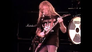 Megadeth - Go to Hell (Live) (Los Angeles, Foundations Forum) (10-05-1991) (Dave Mustaine) [HD/4K]