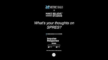 METRIC HALO - Make Believe Plug-ins: SPRES