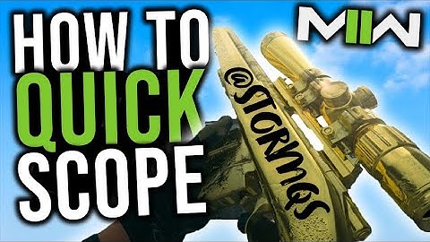 #MW2 : 3rd Person Quick Scope POV