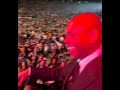 Swizz Beatz watching Busta Rhymes perform with Dave Chappelle, Usher, Ludacris & more