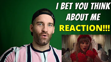 I Bet You Think About Me (Taylor's Version) (Official Video) REACTION!!