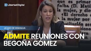 La CEO de Wakalua admite dos reuniones con Javier Hidalgo y Begoña Gómez