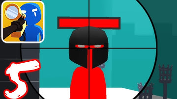 SUPER SNIPER! - Walkthrough Gameplay - PART 5 (iOS/Android)