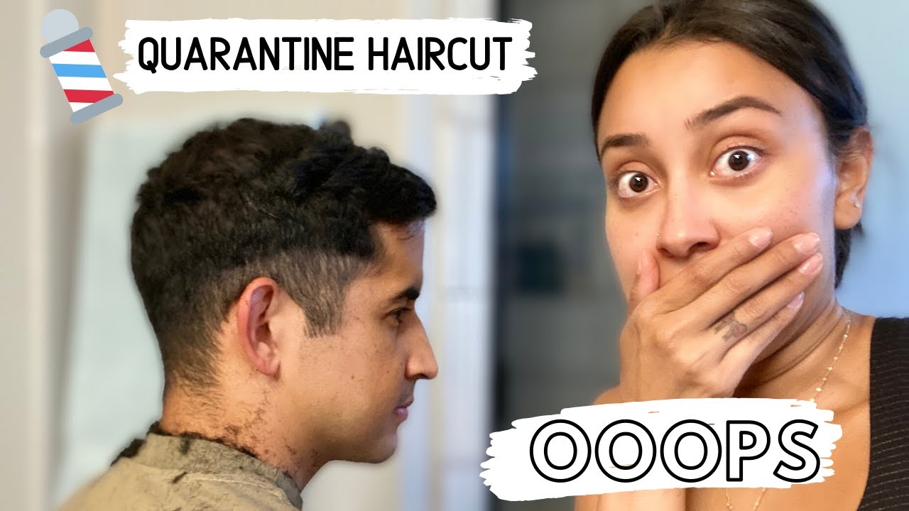 CUTTING MY HUSBAND'S HAIR I TRIED MY BEST YouTube