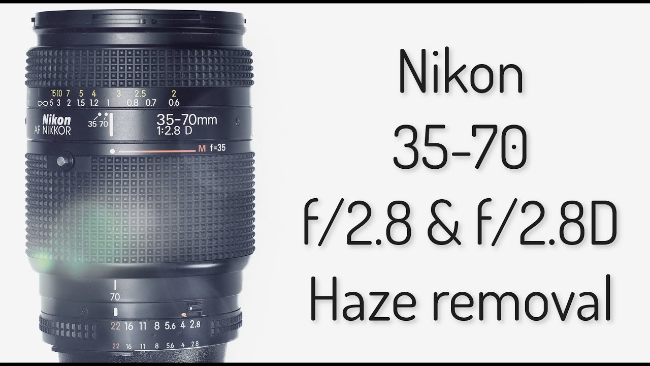 Nikon 35-70mm f2.8 AF-D Nikkor Lens Review on a Nikon Z6 - YouTube