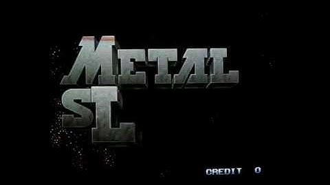 CRT Capture: Sony BVM D14H5U. Metal Slug X - Neo Geo MVS(Consolized)