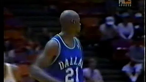 George McCloud (25pts) vs. Rockets (1995)