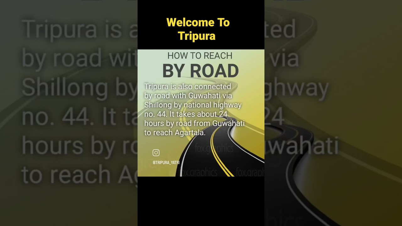 How to reach Tripura