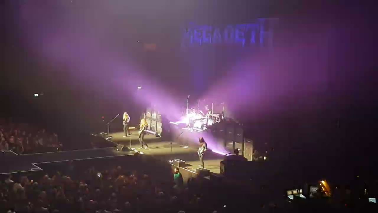 Megadeth, 'Tipping Point', Amsterdam, October 14, 2025