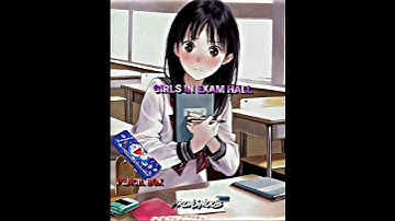 Girls vs Boys🗿 #exam #edit #vs #girl #girls #boys #boy #funny #school #class #anime