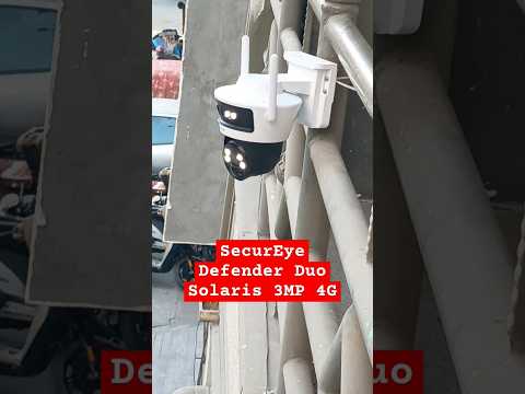 📣SecurEye Defender Duo Solaris 3MP 4G📸 #secureyedefenderduosolarcamera