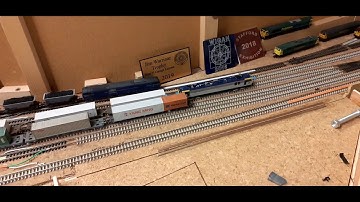 N gauge Model Railway. Dallam layout tour January 2021.