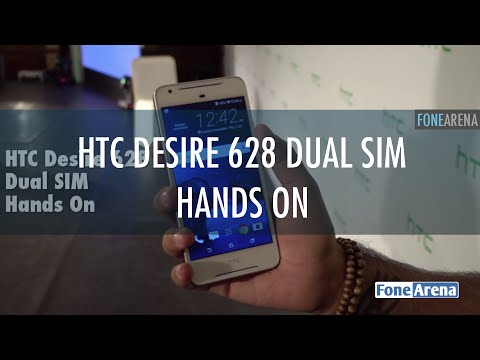 HTC desire 628 Dual SIM Hands On