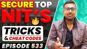 JEE Cheat Codes for Top NITs🔥| Tricks & Cheat Codes #533 | JEE Main 2023 #jeemain2023 #jeemains