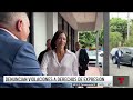 Colegio de Abogados denuncia violación a derechos de libertad de expresión