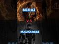 Madharassi VS Mirai 1st day box office collection Comparison #madharaasi #mirai #comparison #shorts