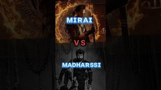 Madharassi VS Mirai 1st day box office collection Comparison #madharaasi #mirai #comparison #shorts