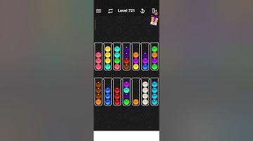 Level 721 of Ball Sort Color Puzzle