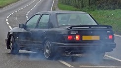 Cars Leaving a Car Meet - October 2017