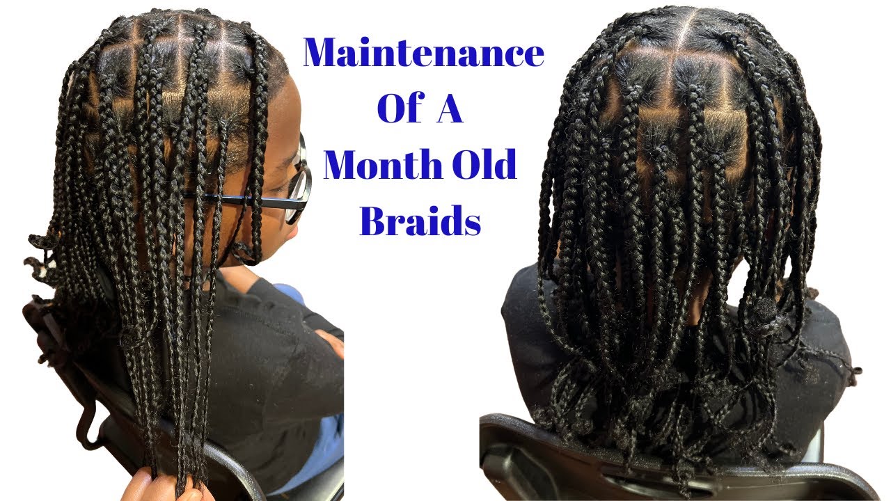 Braid Maintenance HOW TO: Maintain Braids For A Month || Easy Maintenance For Your Braids ...