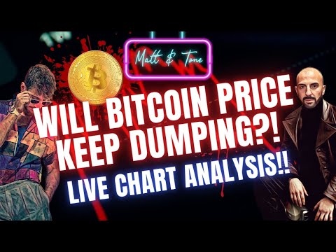 , WILL BITCOIN PRICE KEEP DUMPING?!-LIVE BITCOIN PRICE ANALYSIS!