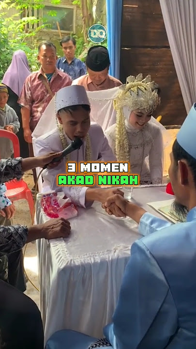 Ini adalah 3 momen akad nikah paling lucu