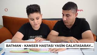 Batman - Kanser hastası Yasin, Galatasaraylı futbolcularla tanışmak için yola çıktı screenshot 2